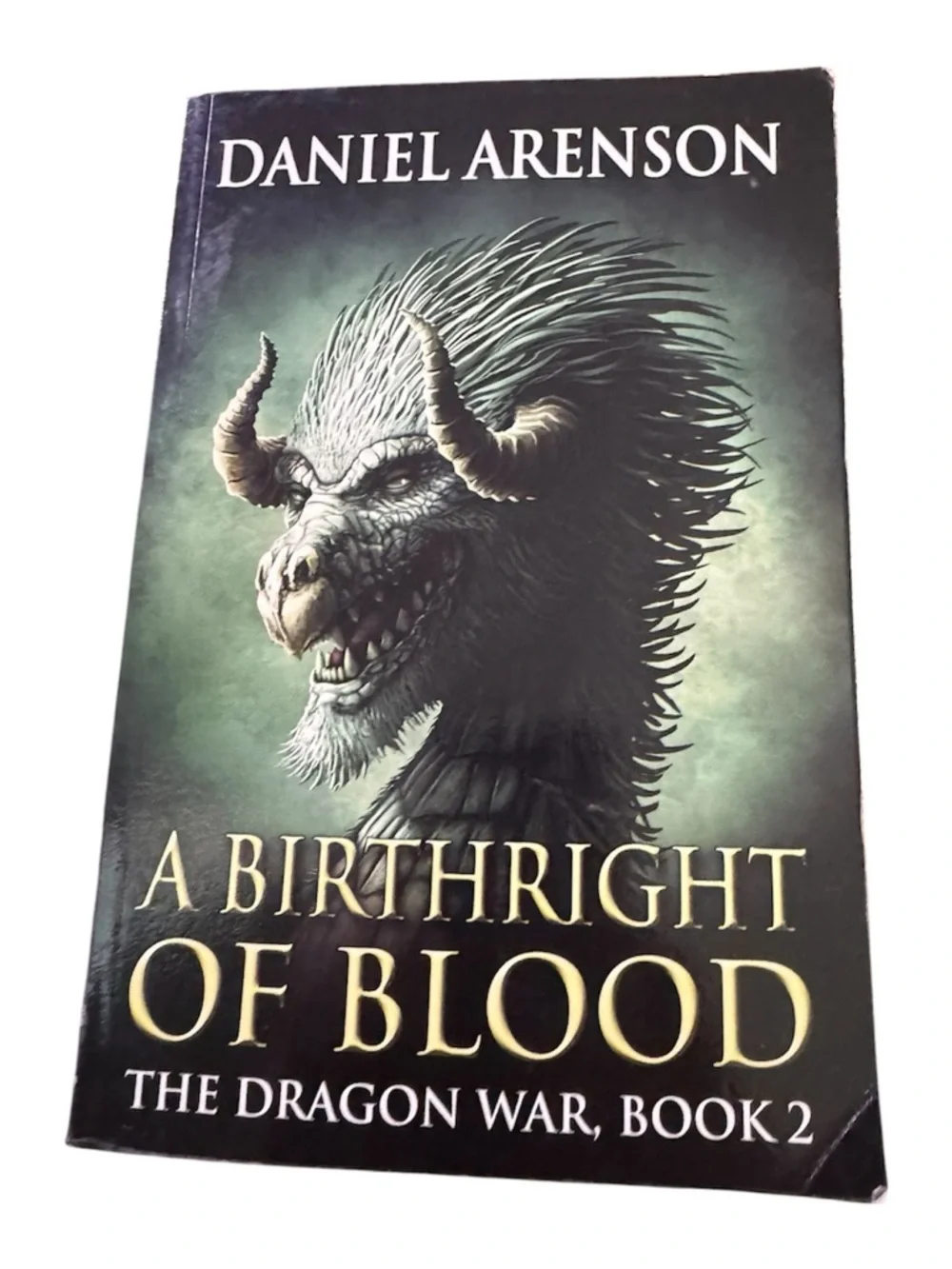 A Birthright of Blood - Black and Green Fantasy Paperback